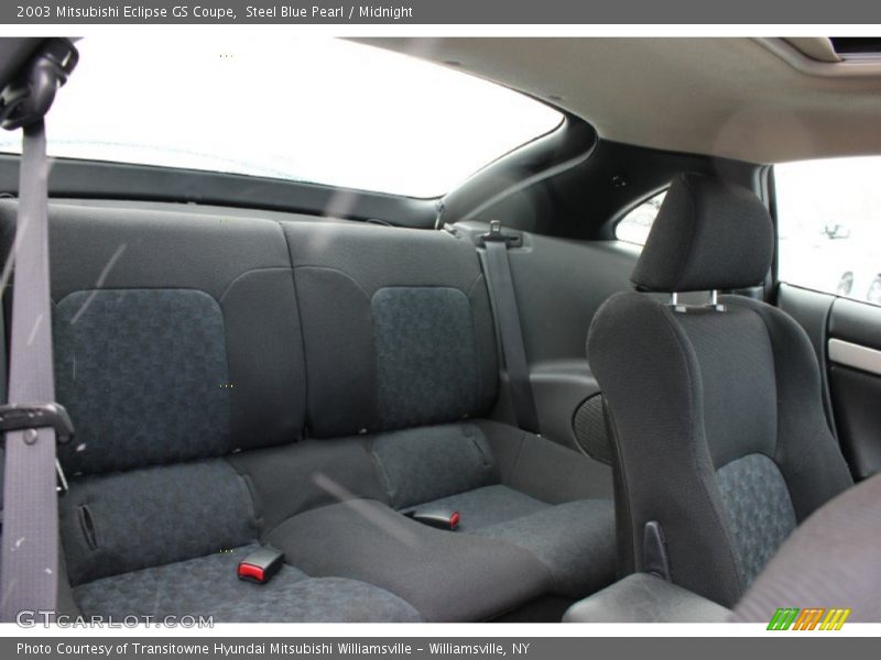 Steel Blue Pearl / Midnight 2003 Mitsubishi Eclipse GS Coupe