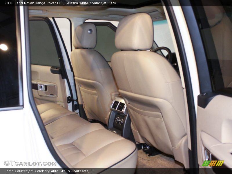 Alaska White / Sand/Jet Black 2010 Land Rover Range Rover HSE