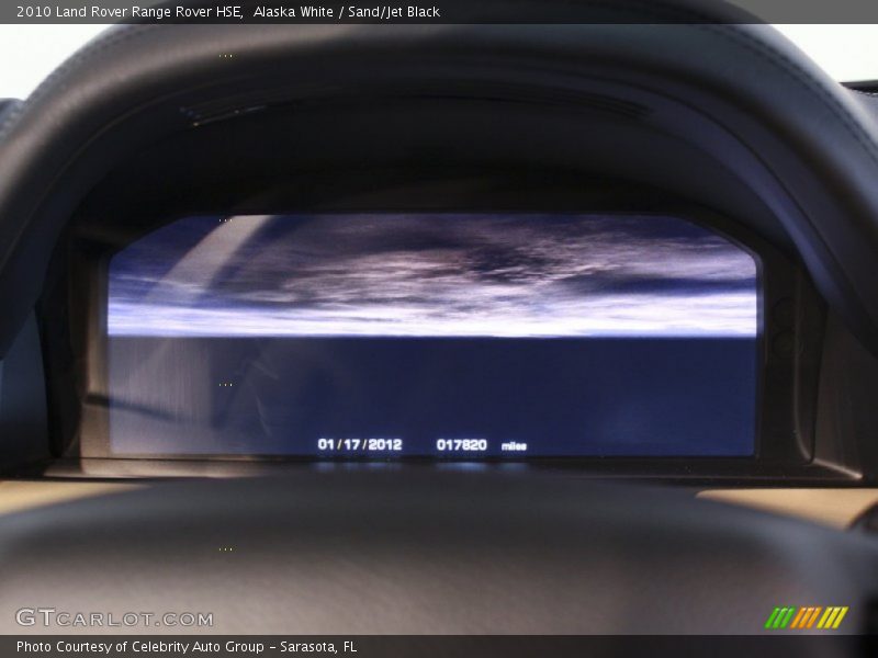 Alaska White / Sand/Jet Black 2010 Land Rover Range Rover HSE