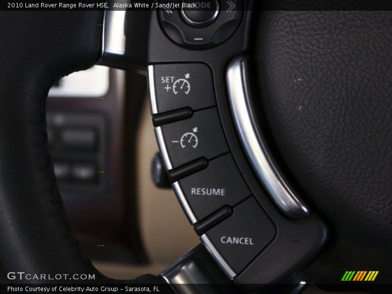 Alaska White / Sand/Jet Black 2010 Land Rover Range Rover HSE