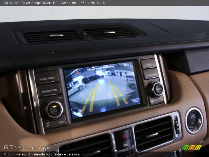 Alaska White / Sand/Jet Black 2010 Land Rover Range Rover HSE