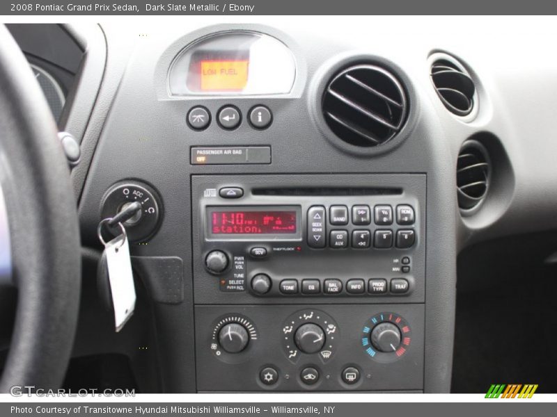 Dark Slate Metallic / Ebony 2008 Pontiac Grand Prix Sedan