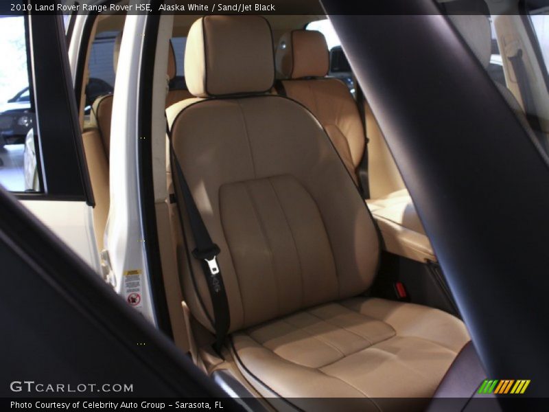 Alaska White / Sand/Jet Black 2010 Land Rover Range Rover HSE