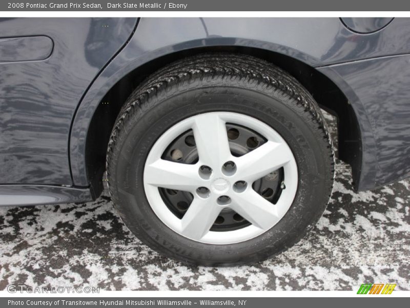 Dark Slate Metallic / Ebony 2008 Pontiac Grand Prix Sedan