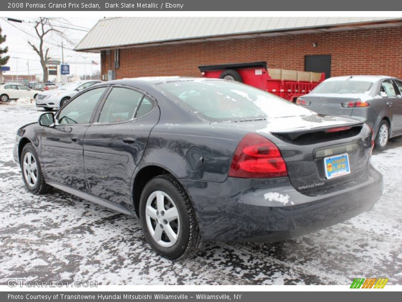 Dark Slate Metallic / Ebony 2008 Pontiac Grand Prix Sedan