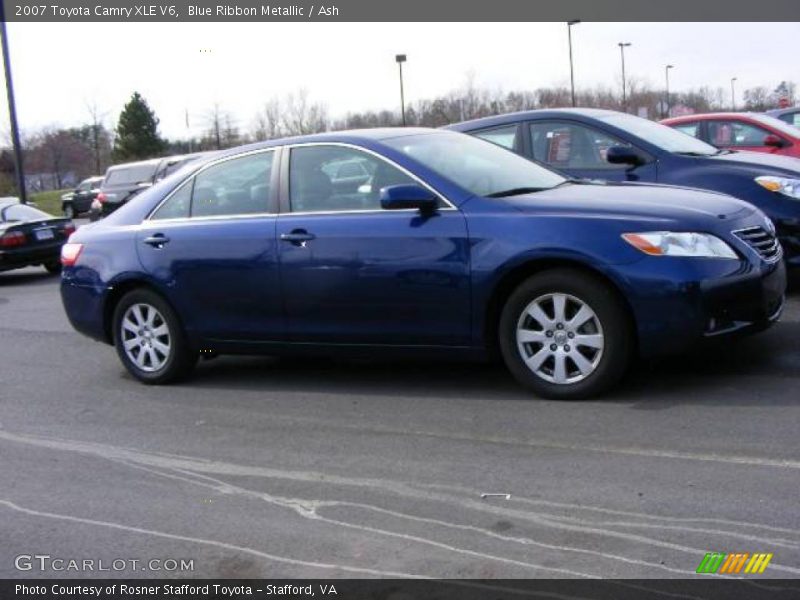 Blue Ribbon Metallic / Ash 2007 Toyota Camry XLE V6