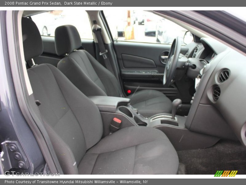 Dark Slate Metallic / Ebony 2008 Pontiac Grand Prix Sedan