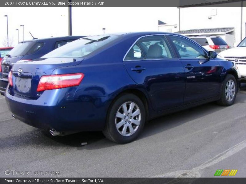 Blue Ribbon Metallic / Ash 2007 Toyota Camry XLE V6