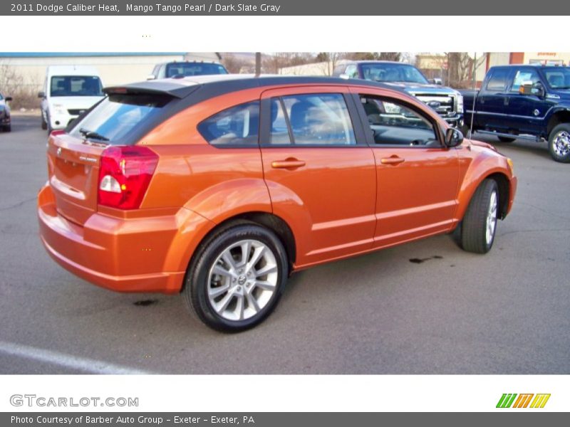 Mango Tango Pearl / Dark Slate Gray 2011 Dodge Caliber Heat
