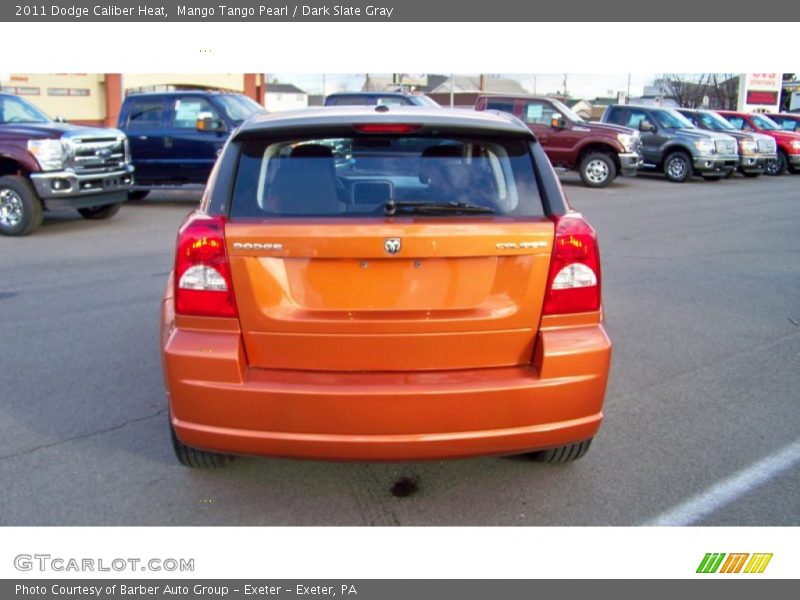 Mango Tango Pearl / Dark Slate Gray 2011 Dodge Caliber Heat