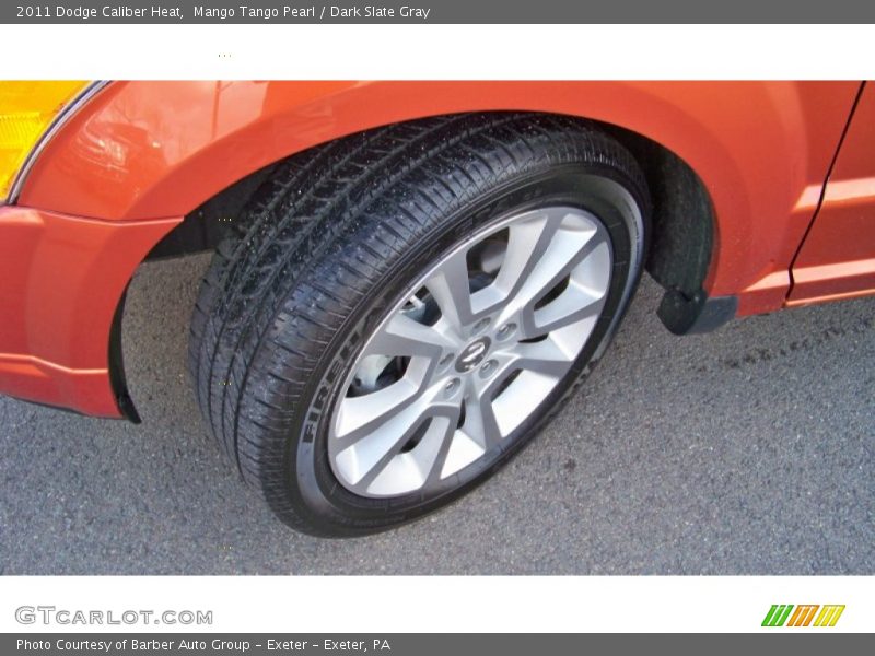 Mango Tango Pearl / Dark Slate Gray 2011 Dodge Caliber Heat