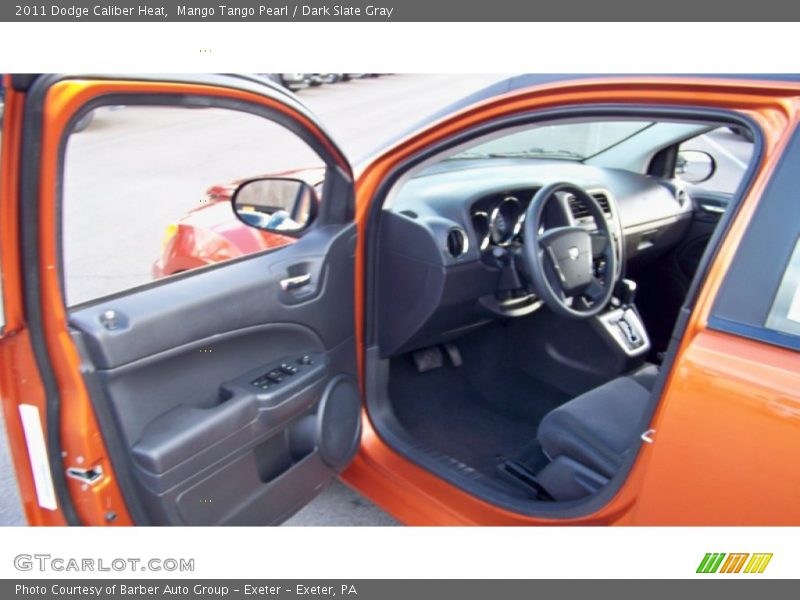 Mango Tango Pearl / Dark Slate Gray 2011 Dodge Caliber Heat