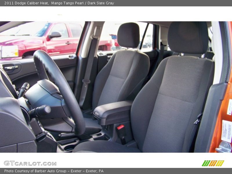 Mango Tango Pearl / Dark Slate Gray 2011 Dodge Caliber Heat