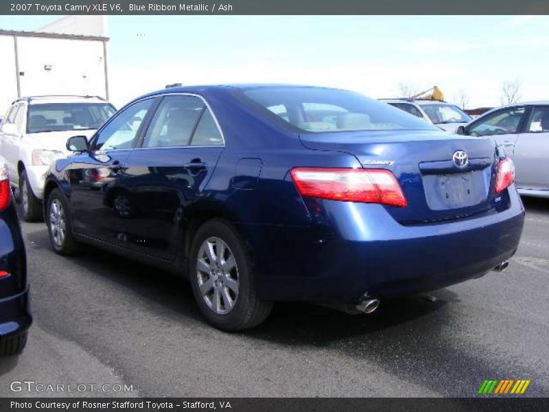 Blue Ribbon Metallic / Ash 2007 Toyota Camry XLE V6