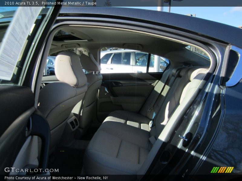 Polished Metal Metallic / Taupe 2010 Acura TL 3.5
