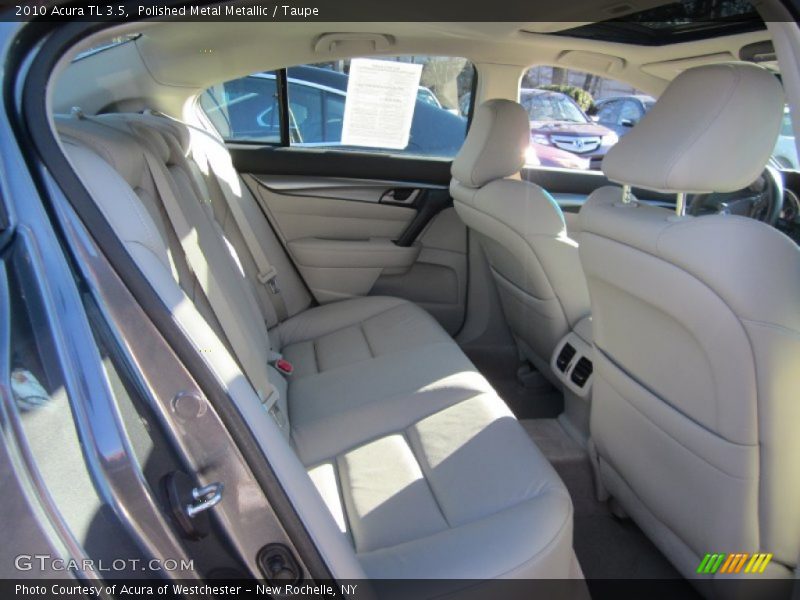 Polished Metal Metallic / Taupe 2010 Acura TL 3.5