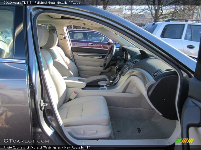 Polished Metal Metallic / Taupe 2010 Acura TL 3.5