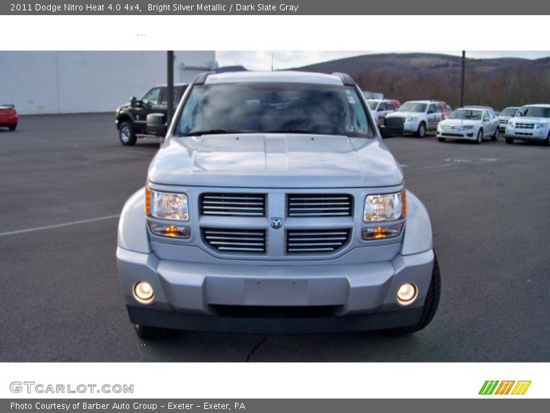 Bright Silver Metallic / Dark Slate Gray 2011 Dodge Nitro Heat 4.0 4x4