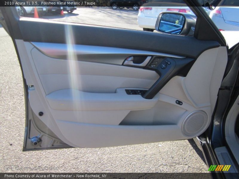 Polished Metal Metallic / Taupe 2010 Acura TL 3.5