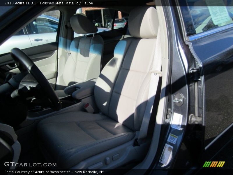 Polished Metal Metallic / Taupe 2010 Acura TL 3.5