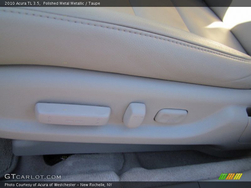 Polished Metal Metallic / Taupe 2010 Acura TL 3.5