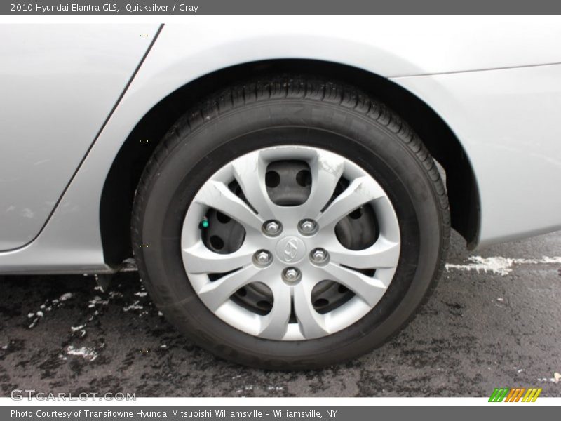 Quicksilver / Gray 2010 Hyundai Elantra GLS