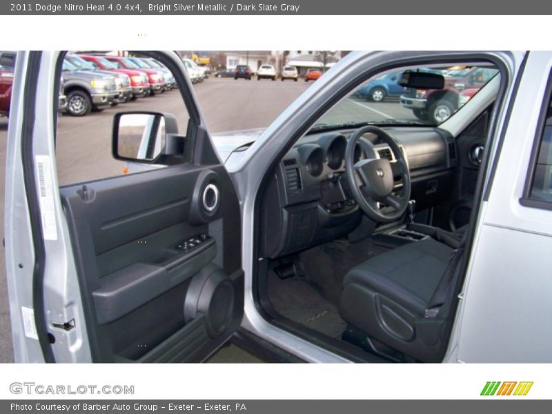 Bright Silver Metallic / Dark Slate Gray 2011 Dodge Nitro Heat 4.0 4x4