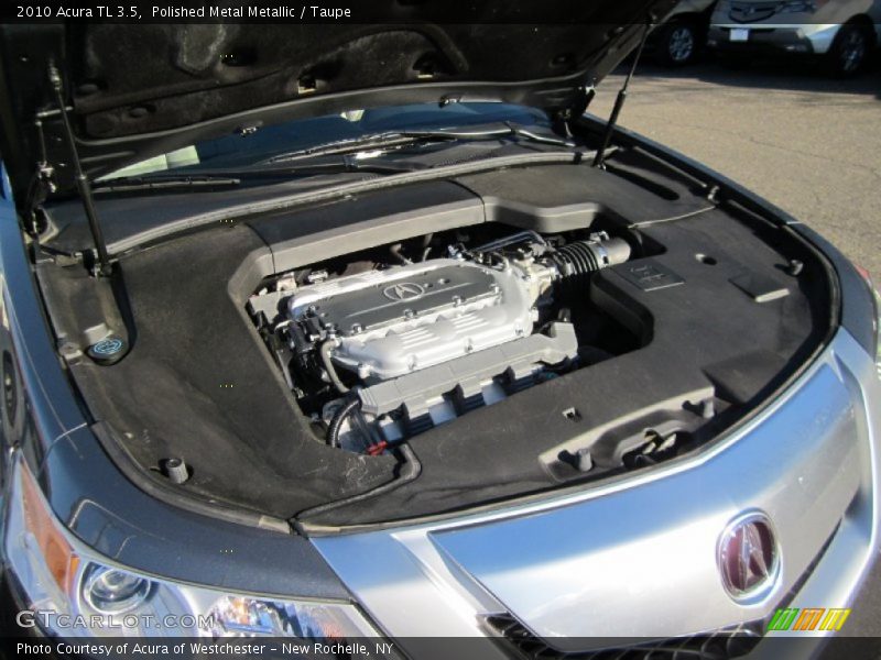 Polished Metal Metallic / Taupe 2010 Acura TL 3.5