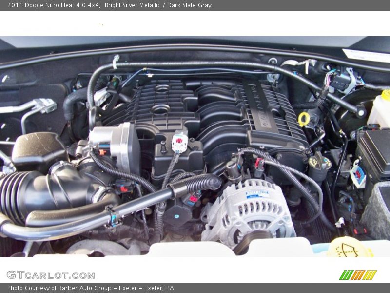  2011 Nitro Heat 4.0 4x4 Engine - 4.0 Liter SOHC 24-Valve V6