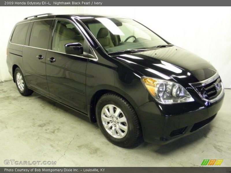 Nighthawk Black Pearl / Ivory 2009 Honda Odyssey EX-L