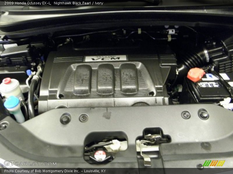 Nighthawk Black Pearl / Ivory 2009 Honda Odyssey EX-L