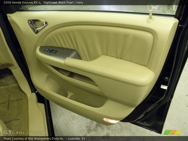 Nighthawk Black Pearl / Ivory 2009 Honda Odyssey EX-L