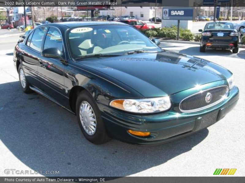 Dark Polo Green Metallic / Taupe 2002 Buick LeSabre Custom