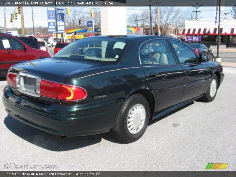 Dark Polo Green Metallic / Taupe 2002 Buick LeSabre Custom