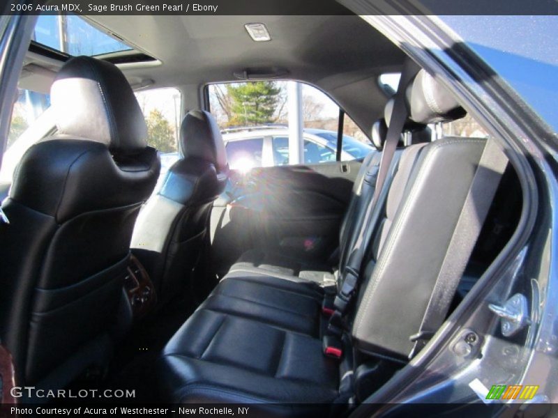 Sage Brush Green Pearl / Ebony 2006 Acura MDX