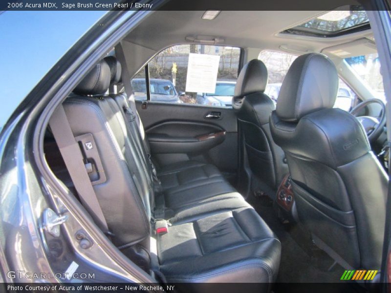 Sage Brush Green Pearl / Ebony 2006 Acura MDX