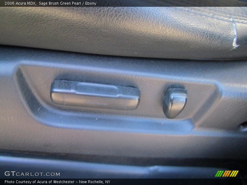 Sage Brush Green Pearl / Ebony 2006 Acura MDX