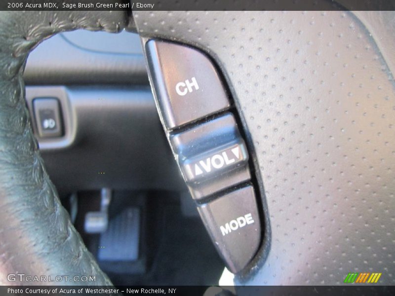 Sage Brush Green Pearl / Ebony 2006 Acura MDX