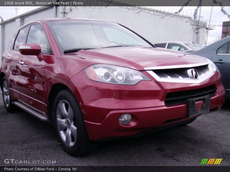 Moroccan Red Pearl / Ebony 2008 Acura RDX