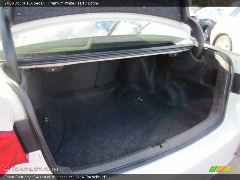 Premium White Pearl / Ebony 2009 Acura TSX Sedan