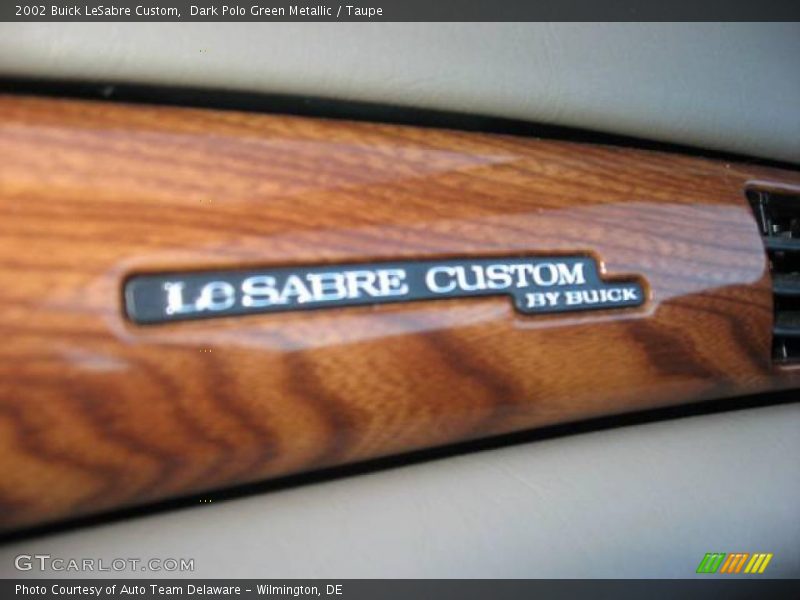 Dark Polo Green Metallic / Taupe 2002 Buick LeSabre Custom
