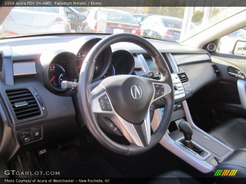 Palladium Metallic / Ebony 2009 Acura RDX SH-AWD