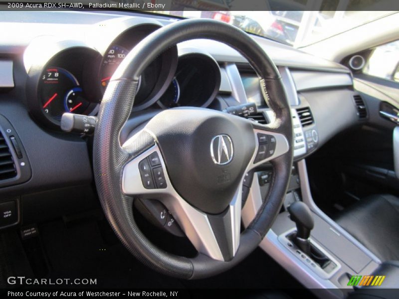 Palladium Metallic / Ebony 2009 Acura RDX SH-AWD