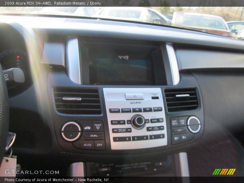 Palladium Metallic / Ebony 2009 Acura RDX SH-AWD