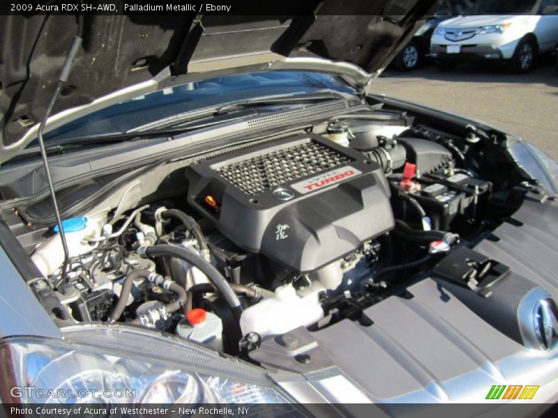 Palladium Metallic / Ebony 2009 Acura RDX SH-AWD