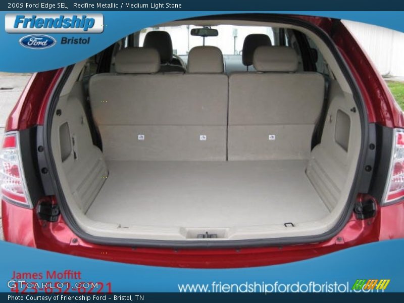 Redfire Metallic / Medium Light Stone 2009 Ford Edge SEL