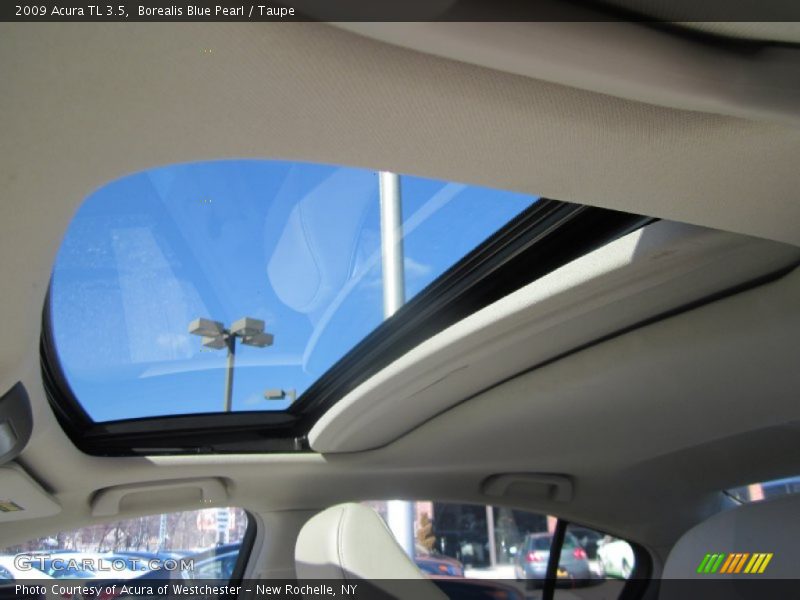 Sunroof of 2009 TL 3.5