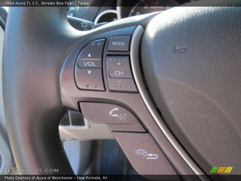 Controls of 2009 TL 3.5
