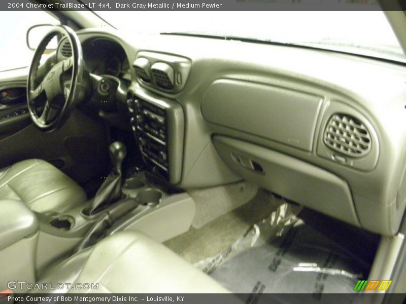 Dark Gray Metallic / Medium Pewter 2004 Chevrolet TrailBlazer LT 4x4