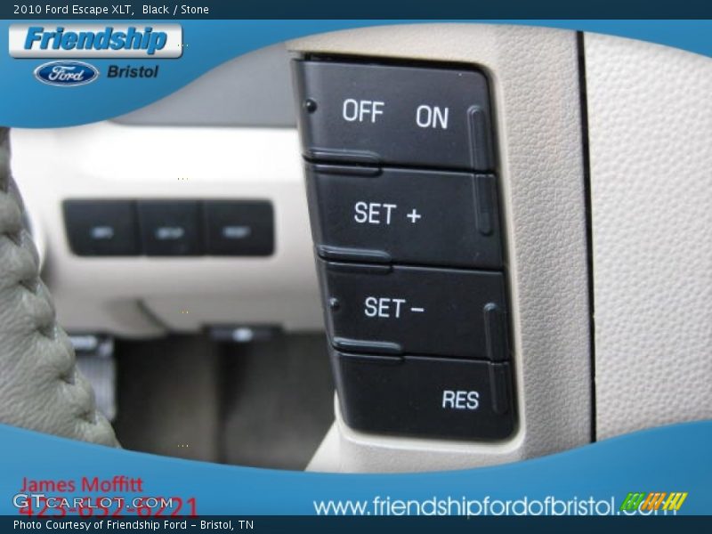 Black / Stone 2010 Ford Escape XLT